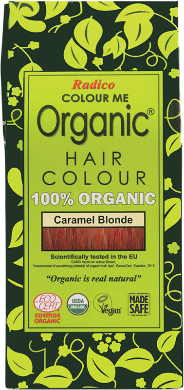 RADICO Colour Me Organic - Hair Colour Powder - Caramel Blonde