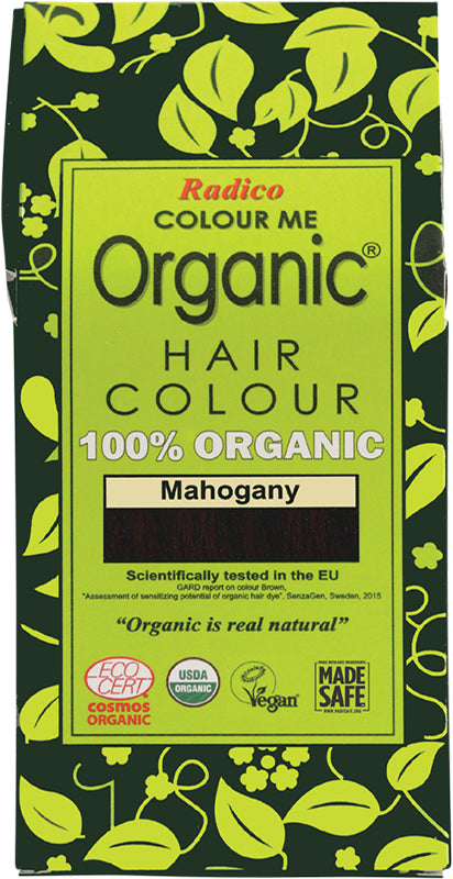 RADICO Colour Me Organic - Hair Colour Powder - Mahogany