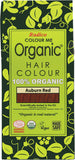 RADICO Colour Me Organic - Hair Colour Powder - Auburn Red