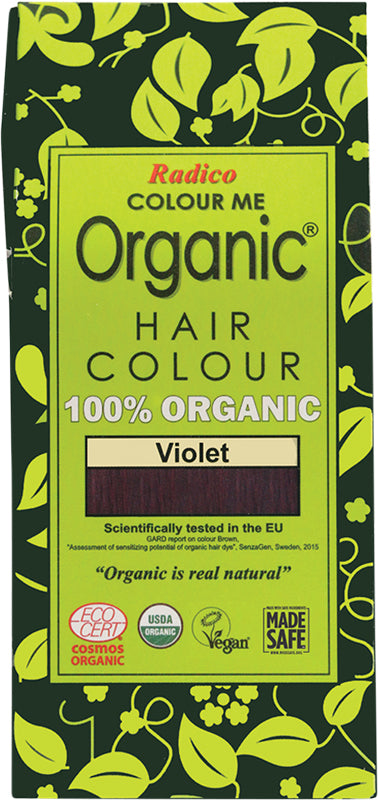 RADICO Colour Me Organic - Hair Colour Powder - Violet