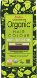 RADICO Colour Me Organic - Hair Colour Powder - Violet