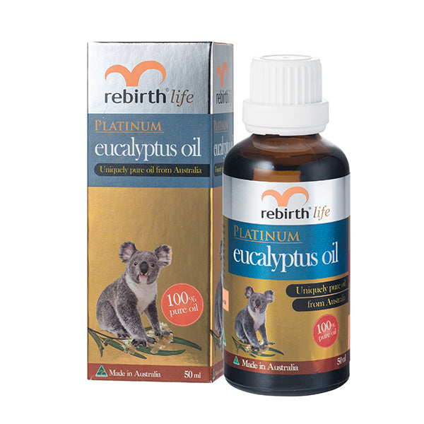 Platinum Eucalyptus Oil
(100% essential oil) 50ml (multi-purposed oil)