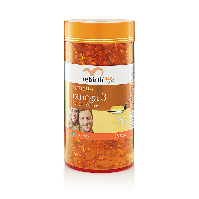 Platinum Omega 3 Fish Oil 1000mg
360C
