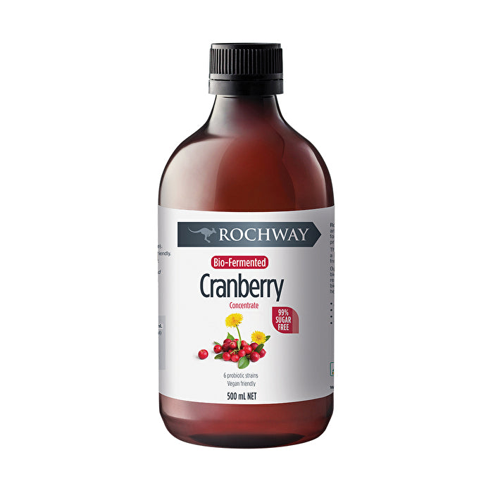 Rochway Bio-Fermented Concentrate Cranberry with Dandelion & Papaya 500ml