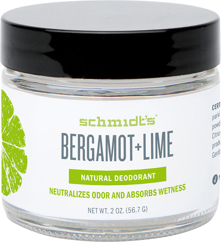 SCHMIDT'S Deodorant Jar Bergamot & Lime