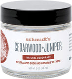 SCHMIDT'S Deodorant Jar Cedarwood & Juniper