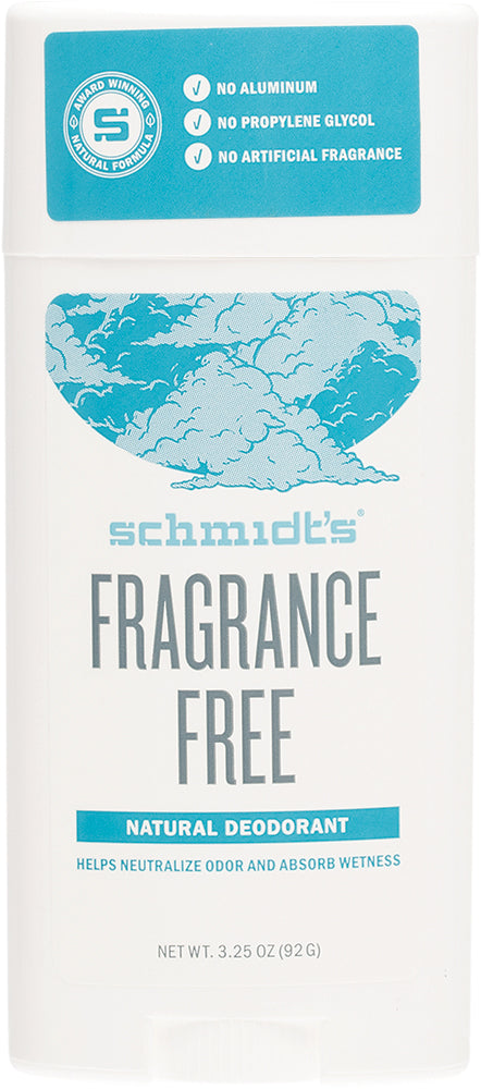 SCHMIDT'S Deodorant Stick Fragrance Free