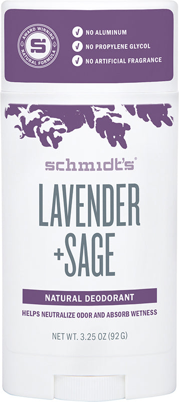 SCHMIDT'S Deodorant Stick Lavender & Sage