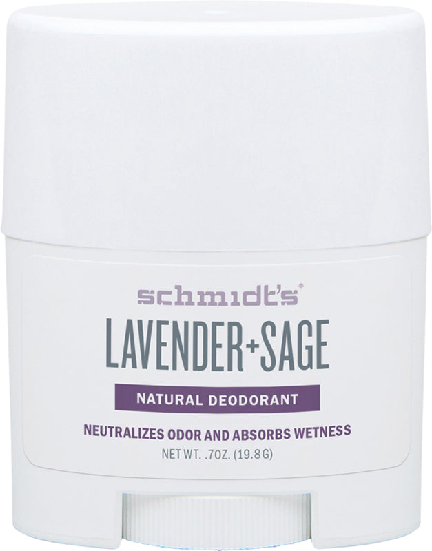 SCHMIDT'S Travel Deodorant Stick Lavender & Sage