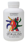 SYNERGY ORGANIC Spirulina Tablets (500mg)