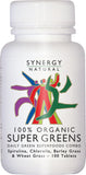 SYNERGY ORGANIC Super Greens Tablets