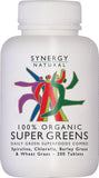 SYNERGY ORGANIC Super Greens Tablets