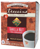 TEECCINO Herbal Coffee Bags Vanilla Nut