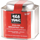 Tea Tonic Organic English Breakfast Tea Tin 180g