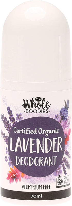 THE WHOLE BOODIES Deodorant (Roll-On) Lavender