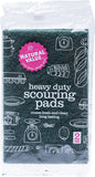 NATURAL VALUE Heavy Duty Scouring Pads 2 Pack