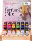 VRINDAVAN Perfume Oil - Counter Display Includes 4 of each VR91-VR97