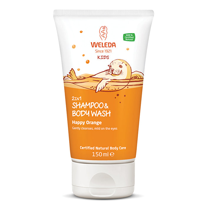 Weleda Kids 2in1 Shampoo & Body Wash Happy Orange 150ml