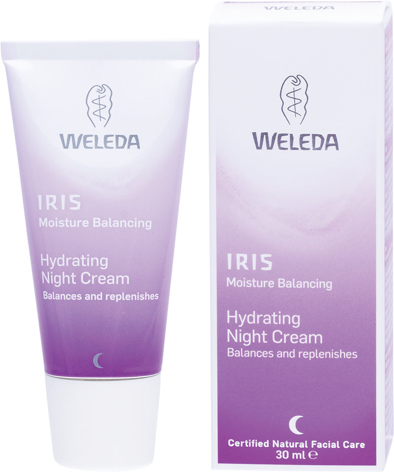 WELEDA Hydrating Night Cream Iris