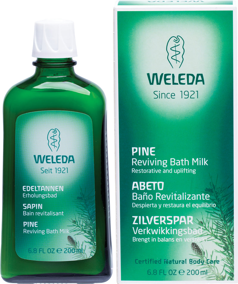 WELEDA Reviving Bath Milk Pine