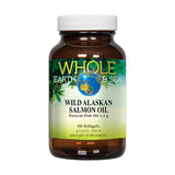 Whole Earth & Sea Wild Alaskan Salmon Oil 1.2g 60c