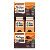 Well Naturally No Added Sugar Bar Dark Chocolate Valencia Orange 45g x 16 Display