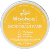 WOOHOO BODY Travel Deodorant Paste (Tin) Mellow - Sensitive