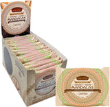 MANDALAS CHOCOLATE Unroasted Chocolate Disc Cinnamon - Single Pack (Box of 24)