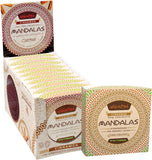 MANDALAS CHOCOLATE Unroasted Chocolate Disc Cinnamon - Triple Pack (Box of 10)