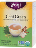 YOGI TEA Herbal Tea Bags Chai Green