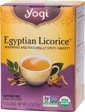 YOGI TEA Herbal Tea Bags Egyptian Licorice