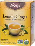 YOGI TEA Herbal Tea Bags Lemon Ginger