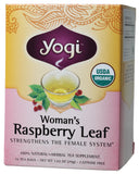 YOGI TEA Herbal Tea Bags Woman's Raspberry Leaf