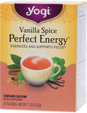YOGI TEA Herbal Tea Bags Vanilla Spice Perfect Energy
