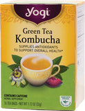 YOGI TEA Herbal Tea Bags Green Tea Kombucha