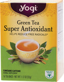 YOGI TEA Herbal Tea Bags Green Tea Super Antioxidant