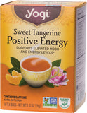 YOGI TEA Herbal Tea Bags Sweet Tangerine Positive Energy