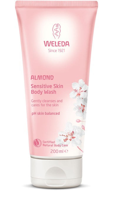 WELEDA Sensitive Skin Body Wash  Almond 200ml